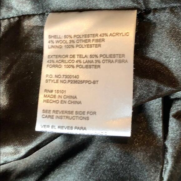 Pink Envelope Lolita grey polka dot peacoat, med - Picture 8 of 8